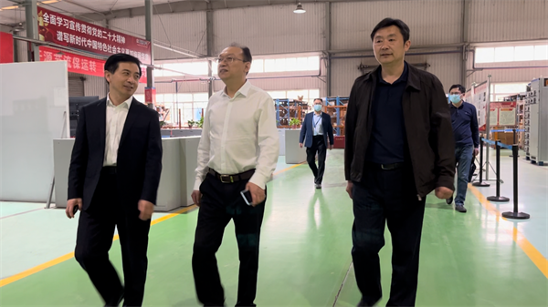 省经信厅中小处处长到公司调研1.png 省经信厅中小处处长到公司调研1.png